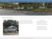 Tablet Screenshot of braunstationeast.org